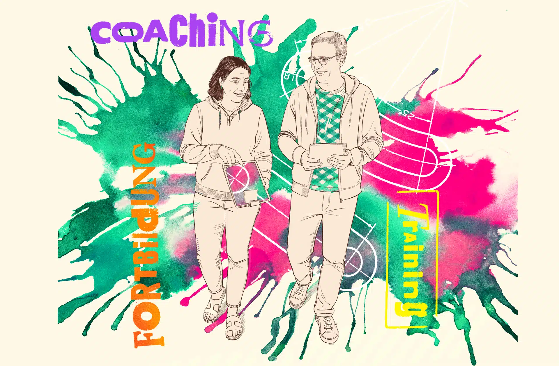 Illustration: Traumpädagogische Angebote